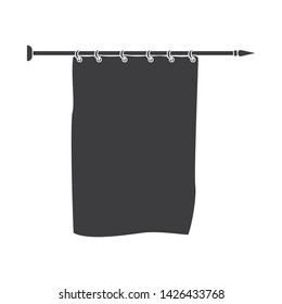 Isolated object of curtain and banner icon. Set of curtain and wall stock vector illustration.