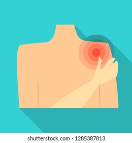 Isolated object of damage and wound sign. Collection of damage and rendering stock vector illustration.