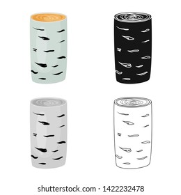 Isolated object of deck and timber symbol. Collection of deck and build vector icon for stock.