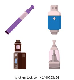 Isolated object of device and electronic icon. Set of device and filter vector icon for stock.