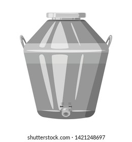 Isolated object of distillery  and process symbol. Set of distillery  and industry stock symbol for web.