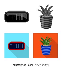 Isolated object of dreams and night symbol. Set of dreams and bedroom vector icon for stock.