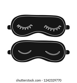Isolated object of dreams and night symbol. Set of dreams and bedroom vector icon for stock.