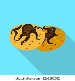 Isolated object of dreams and night symbol. Set of dreams and bedroom vector icon for stock.
