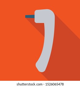 Isolated object of drill and tool sign. Web element of drill and equipment stock symbol for web.