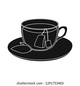 Isolated object of drink and bar icon. Set of drink and party stock vector illustration.