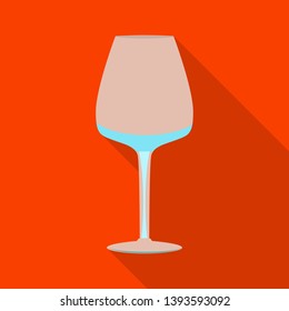 Isolated object of drinks and restaurant sign. Set of drinks and celebration stock symbol for web.