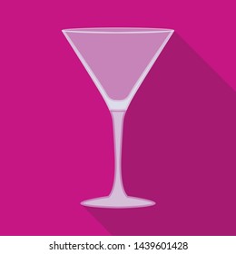 Isolated object of drinks and restaurant sign. Set of drinks and celebration stock vector illustration.