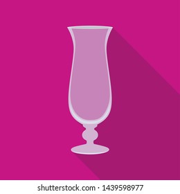 Isolated object of drinks and restaurant symbol. Collection of drinks and celebration stock vector illustration.