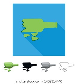 Isolated object of dump  and sort symbol. Set of dump  and junk stock symbol for web.