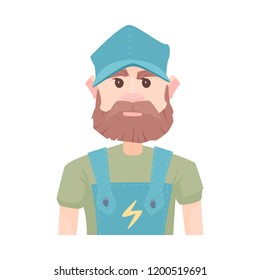 Isolated object of electricity and electric symbol. Set of electricity and energy vector icon for stock.