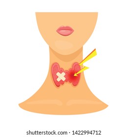 Isolated object of endocrine and system sign. Collection of endocrine and anatomy  stock symbol for web.