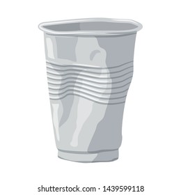 Isolated object of environment and waste sign. Collection of environment and ecology vector icon for stock.