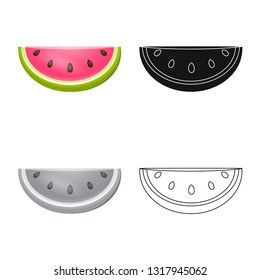 Isolated object of equipment and swimming icon. Set of equipment and activity stock symbol for web.