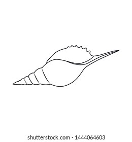 Isolated object of exotic and seafood logo. Collection of exotic and aquatic vector icon for stock.