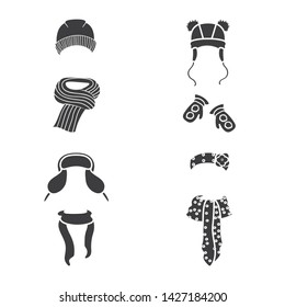 Isolated object of fabric and weather sign. Set of fabric and fashion vector icon for stock.