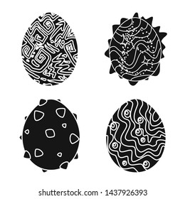 Isolated object of fantastic and cute logo. Set of fantastic and magic vector icon for stock.