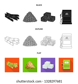 Isolated object of farm and agriculture  icon. Collection of farm and technology stock vector illustration.