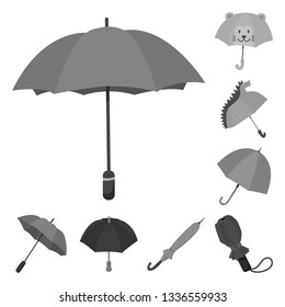 Isolated object of fashion and safety logo. Collection of fashion and closed stock symbol for web.
