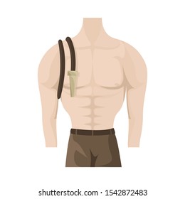Isolated object of fireman and firefighter icon. Graphic of fireman and man stock symbol for web.