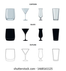 Isolated object of form and celebration icon. Collection of form and volume vector icon for stock.