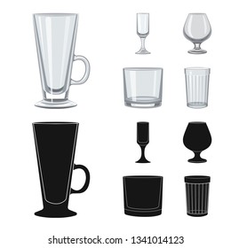 Isolated object of form and celebration sign. Collection of form and volume vector icon for stock.