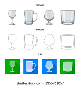 Isolated object of form and celebration sign. Set of form and volume vector icon for stock.