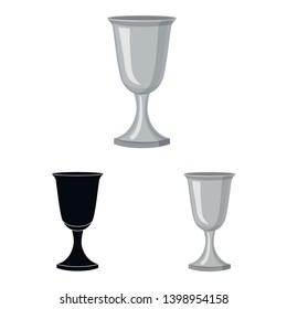 Isolated object of form and celebration symbol. Collection of form and volume stock symbol for web.