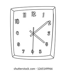 Isolated object of furniture and work symbol. Collection of furniture and home vector icon for stock.