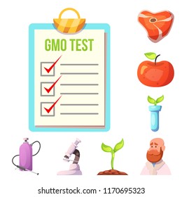 Isolated object of genetic and plant symbol. Set of genetic and biotechnology vector icon for stock.