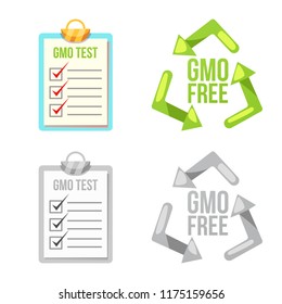 Isolated object of genetic and plant symbol. Collection of genetic and biotechnology stock symbol for web.