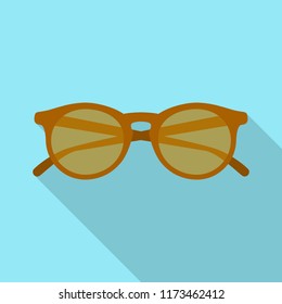 Isolated object of glasses and sunglasses symbol. Set of glasses and accessory stock vector illustration.