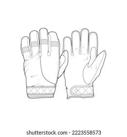 Isolated object of glove and winter icon. Set of glove and equipment vector icon for stock.
