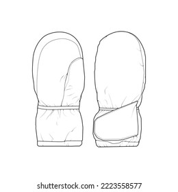 Isolated object of glove and winter icon. Set of glove and equipment vector icon for stock.
