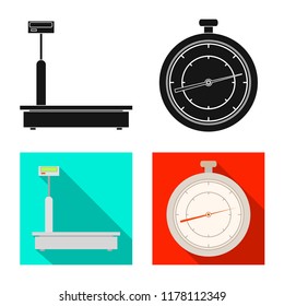 Isolated object of goods and cargo sign. Collection of goods and warehouse vector icon for stock.