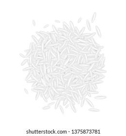 Isolated object of grain and rice  logo. Set of grain and seed stock symbol for web.