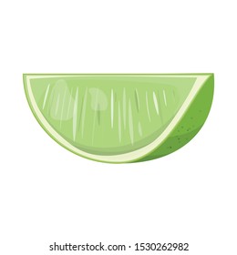 Isolated object of green and lemon symbol. Graphic of green and lime vector icon for Stock.
