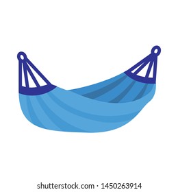 Isolated object of hammock and swing logo. Set of hammock and outdoor stock vector illustration.