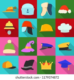 Isolated object of headgear and cap icon. Collection of headgear and accessory stock symbol for web.