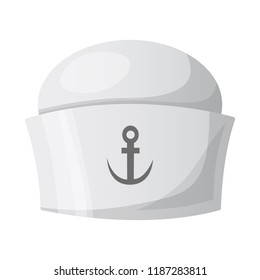 Isolated object of headgear and cap sign. Collection of headgear and accessory stock symbol for web.