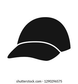 Isolated object of headgear and napper icon. Set of headgear and helmet stock symbol for web.
