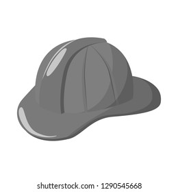 Isolated object of headgear and napper symbol. Set of headgear and helmet vector icon for stock.