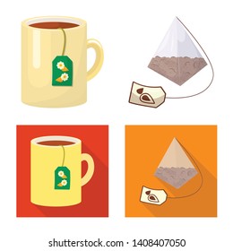 Isolated object of healthy and floral  icon. Collection of healthy and gradient vector icon for stock.