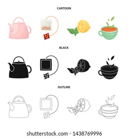 Isolated object of healthy and floral symbol. Collection of healthy and gradient stock vector illustration.