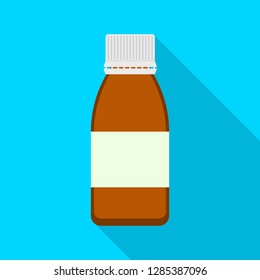 Isolated object of hospital and help logo. Set of hospital and healthcare stock vector illustration.