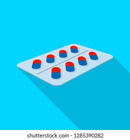 Isolated object of hospital and help symbol. Collection of hospital and healthcare vector icon for stock.