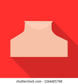 Isolated object of human and part logo. Collection of human and woman stock symbol for web.