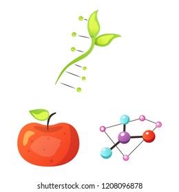 Isolated object of  and  icon. Collection of  and  stock vector illustration.