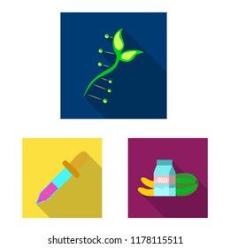 Isolated object of  and  icon. Set of  and  stock vector illustration.