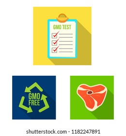 Isolated object of  and  icon. Set of  and  stock vector illustration.